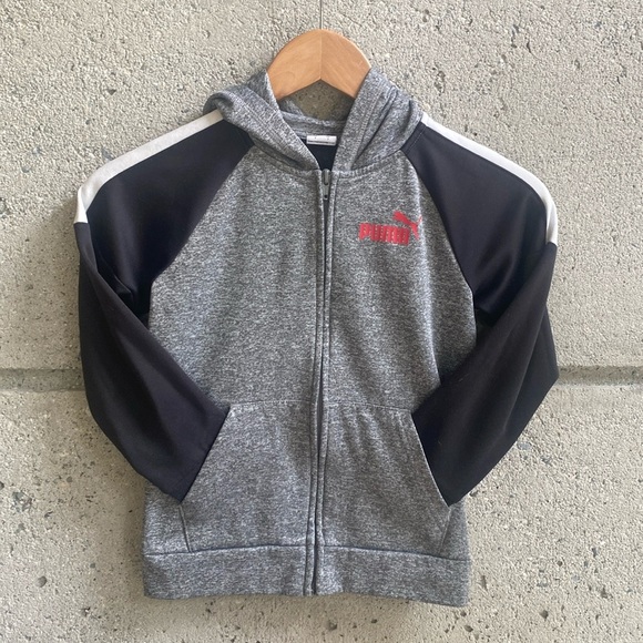 Puma Size 7 Kids Hoody - Picture 1 of 6
